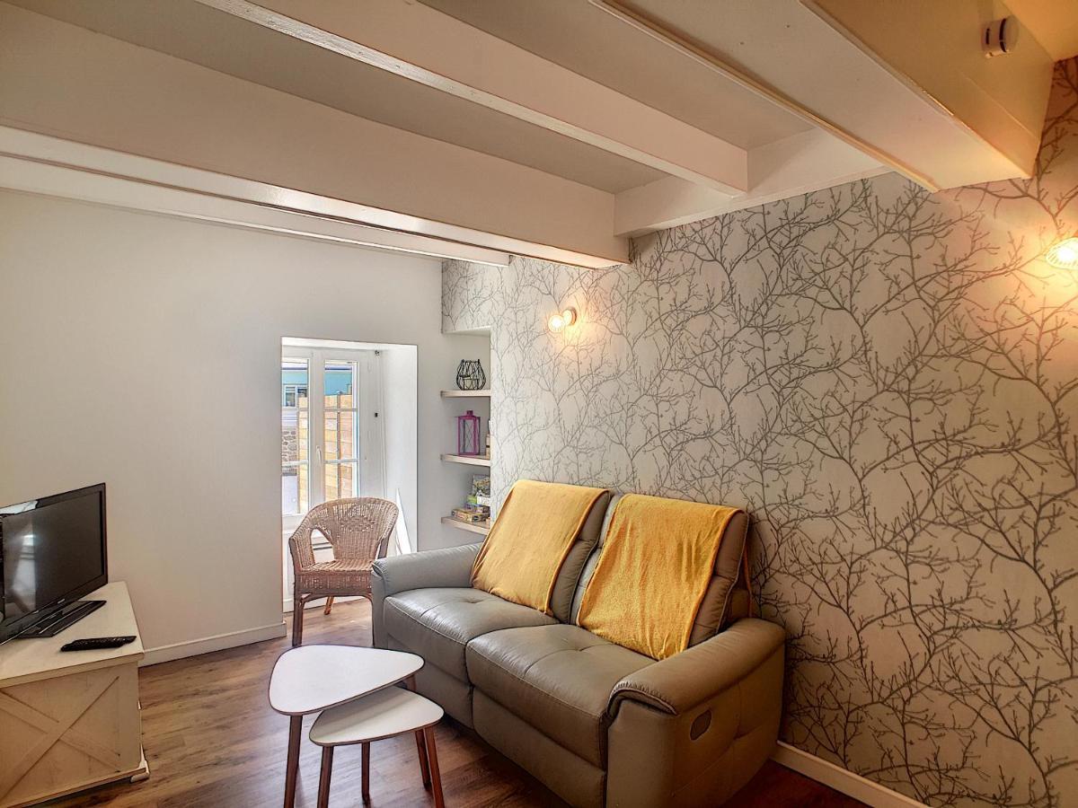 Petite Maison Proche Centre Ville Bréhal Esterno foto